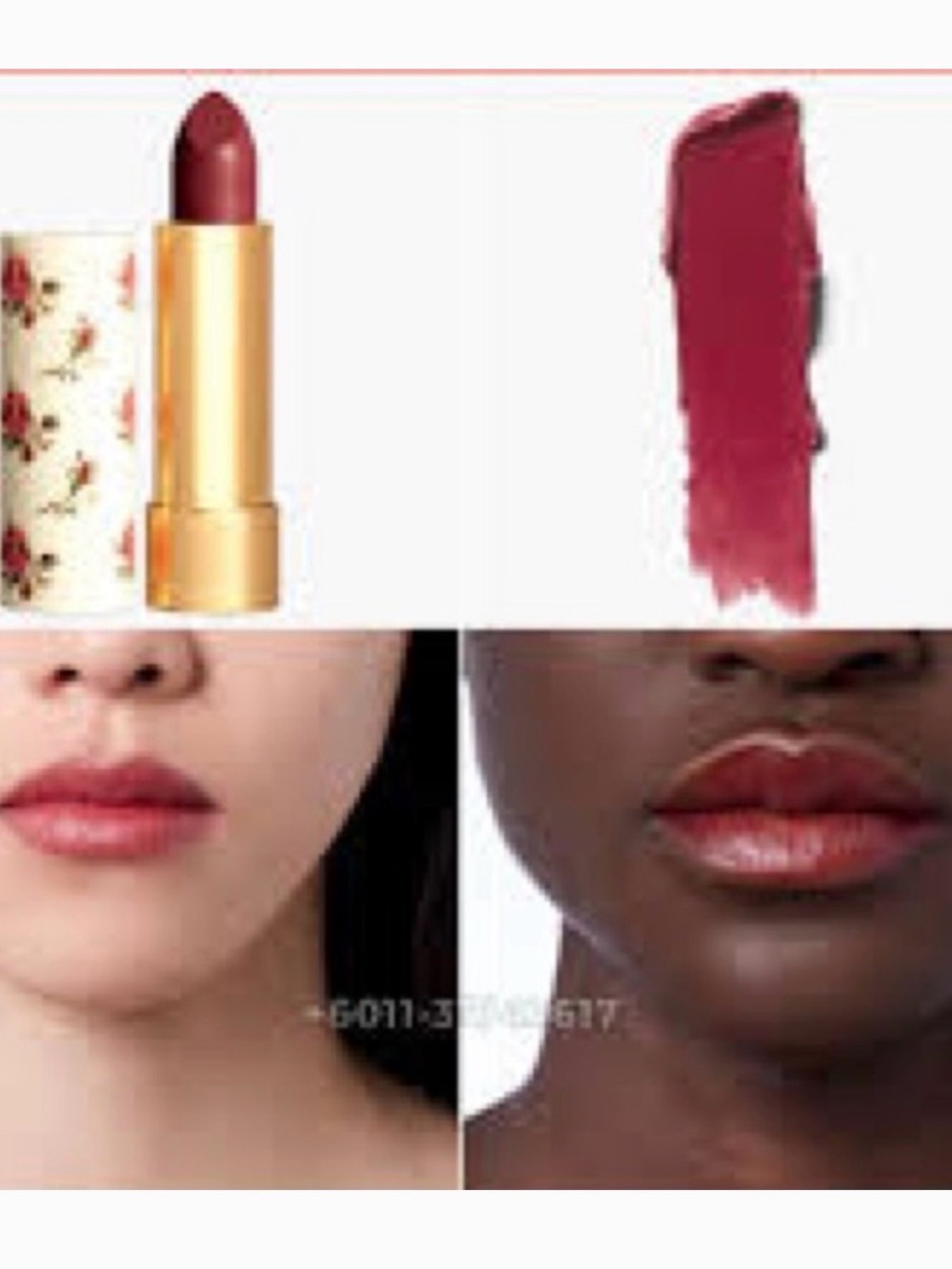 Gucci Rouge a Levres Voile Sheer Lipstick Limited Edition #506 Louisa Red - Picture 16 of 16
